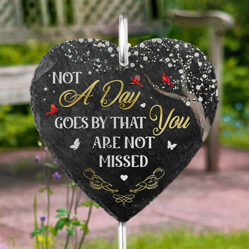 Memorial Bird Garden Decor for Loved Ones - Garden Slate