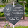 Your Life Is A Blessing - Memorial Personalized Memorial Garden Slate & Hook - Sympathy Gift For Family Members