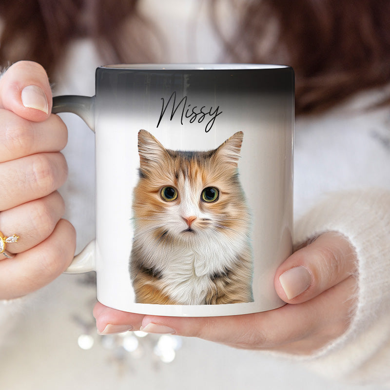Custom Name Cat Gifts for Cat Lovers - Personalized Mugs