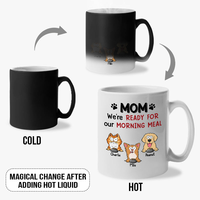 Custom Name Pet Mom Gifts for Cat and Dog Lovers - Personalized Mugs