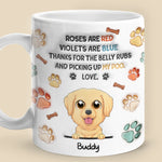 Custom Name Funny Dog Lover Gifts - Personalized Mugs