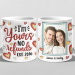 Custom Photo Couple Gifts - Personalized Mugs