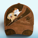 Custom Dog and Cat Paw Print Pet Lover Gifts - Personalized Classic Cap