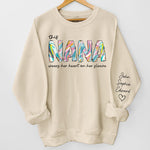 Custom Name Nana Gifts for Grandma - Personalized Sweater