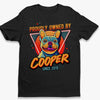 Proudly Owned By Dog Since Pop Art - Dog Personalized Custom Unisex T-shirt, Hoodie, Sweatshirt - Gift For Pet Owners, Pet Lovers