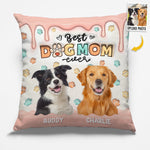 Custom Pet Photo Gifts for Dog Moms - Personalized Pillow