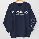 Custom Mama Name and Year Family Gifts - Personalized Sweater