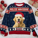Custom Name Christmas Gifts for Dog Lovers - Personalized Sweatshirt