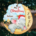 Custom Name Baby's First Christmas Gifts - Personalized Ornament