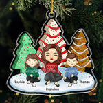 Custom Name Christmas Gifts for Grandma - Personalized Ornament