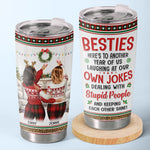 Custom Name Christmas Bestie Gifts - Personalized Tumbler