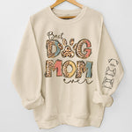 Custom Pet Name Dog Mom Gifts for Women - Personalized Sweater