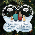Custom Memorial Pet Christmas Gifts - Personalized Ornament