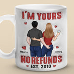 Custom Couple Name and Year Gifts for Couples - Personalized Mugs