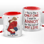 Custom Name Funny Couple Gifts - Personalized Accent Mugs