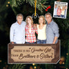Siblings Custom Photo The True Spirit Of Christmas - Family Personalized Custom Ornament - Acrylic Custom Shaped - Christmas Gift For Siblings, Brothers, Sisters, Cousins, Friends