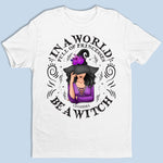 Custom Name Witch Gifts for Women - Personalized Apparel