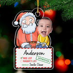 Custom Photo Christmas Gifts for Kids - Personalized Ornament