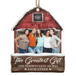 Custom Photo Christmas Gifts for Sisters - Personalized Ornament