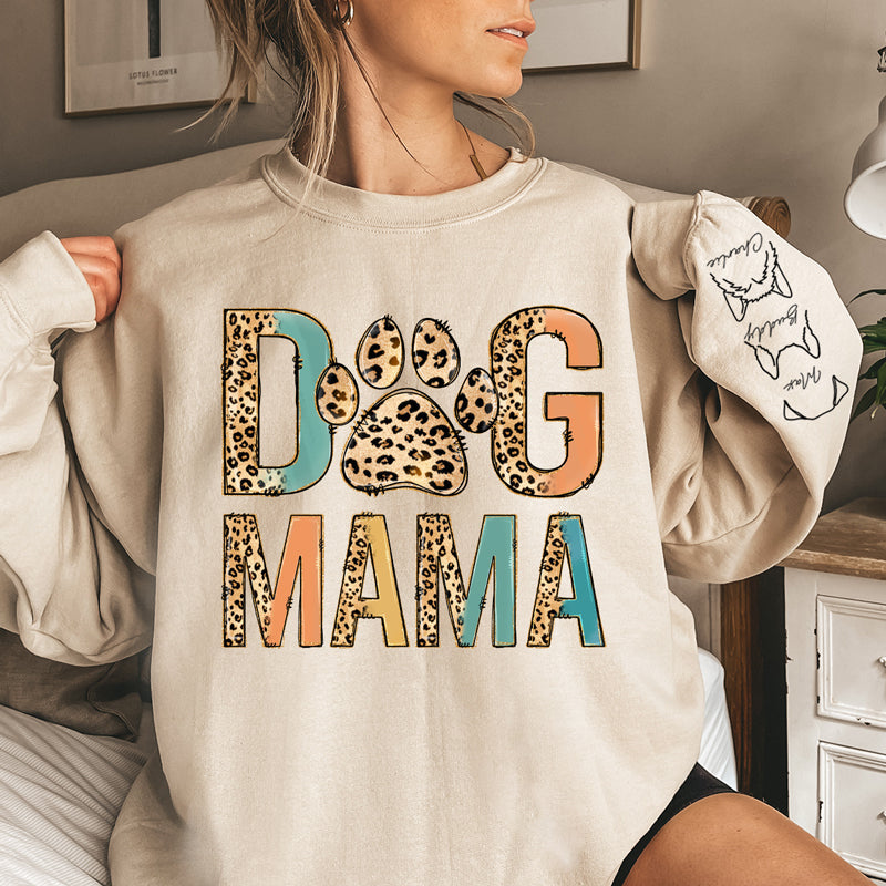 Custom Name Dog Mama Gifts for Women - Personalized Sweater