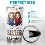Custom Name Sister Gifts for Women - Personalized Tumbler