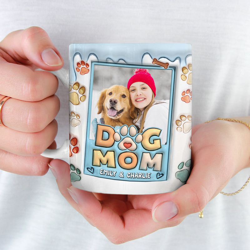 Custom Photo Dog Mom Gifts for Pet Lovers - Personalized Mugs
