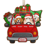Custom Pet Name Christmas Gifts for Pet Lovers - Personalized Ornament