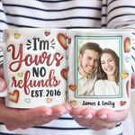 Custom Photo Couple Gifts - Personalized Mugs