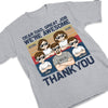 Dear Dad, Great Job We're All Awesome Thank You Kid - Family Personalized Custom Unisex T-shirt, Hoodie, Sweatshirt - Father's Day, Birthday Gift For Dad