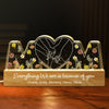 Mom, Everything We Are Is Because Of You - Family Personalized Custom Acrylic Letters 3D LED Night Light - Mother's Day, Gift For Mom, Grandma