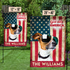 God Bless America Proud Dog - 4th Of July Decoration - Personalized Dog Flag