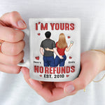 Custom Couple Name and Year Gifts for Couples - Personalized Mugs