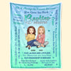 You're My Weirdo - Bestie Personalized Custom Blanket - Christmas Gift For Best Friends, BFF, Sisters