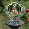 Custom Photo Not A Day Goes By That You Are Not Missed - Memorial Personalized Custom Garden Solar Light - Sympathy Gift For Family Members
