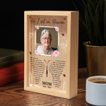 Custom Photo Memorial Gifts for Mom - Personalized Frame Light Box