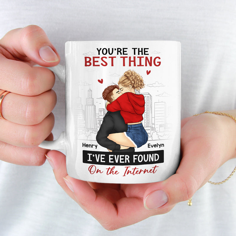 Custom Name Romantic Internet Couple Gifts - Personalized Mugs