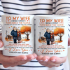I Wish I Could Turn Back The Clock - Couple Personalized Custom Mug - Autumn Fall Gift For Husband Wife, Anniversary