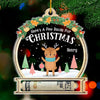 Santa's Cutest Helper - Family Personalized Custom Ornament, Money Holder - Acrylic Custom Shaped - Christmas Gift For Family Members
