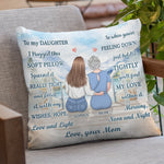 Custom Name Daughter Love Gifts - Personalized Pillow
