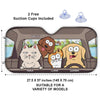 Pet's Trip - Dog & Cat Personalized Custom Auto Windshield Sunshade, Car Window Protector - Gift For Pet Owners, Pet Lovers