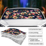 Custom Photo Tropical Collage Driver Gifts - Personalized Auto Sunshade