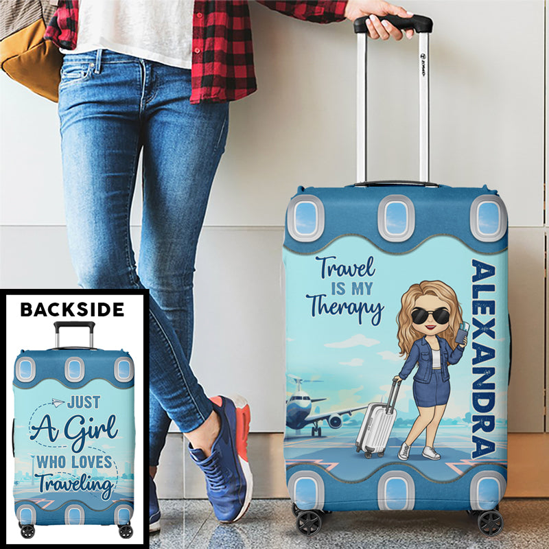 Summer Is Calling And I Must Go - Travel Personalized Custom Luggage Cover - Holiday Vacation Gift, Gift For Adventure Travel Lovers