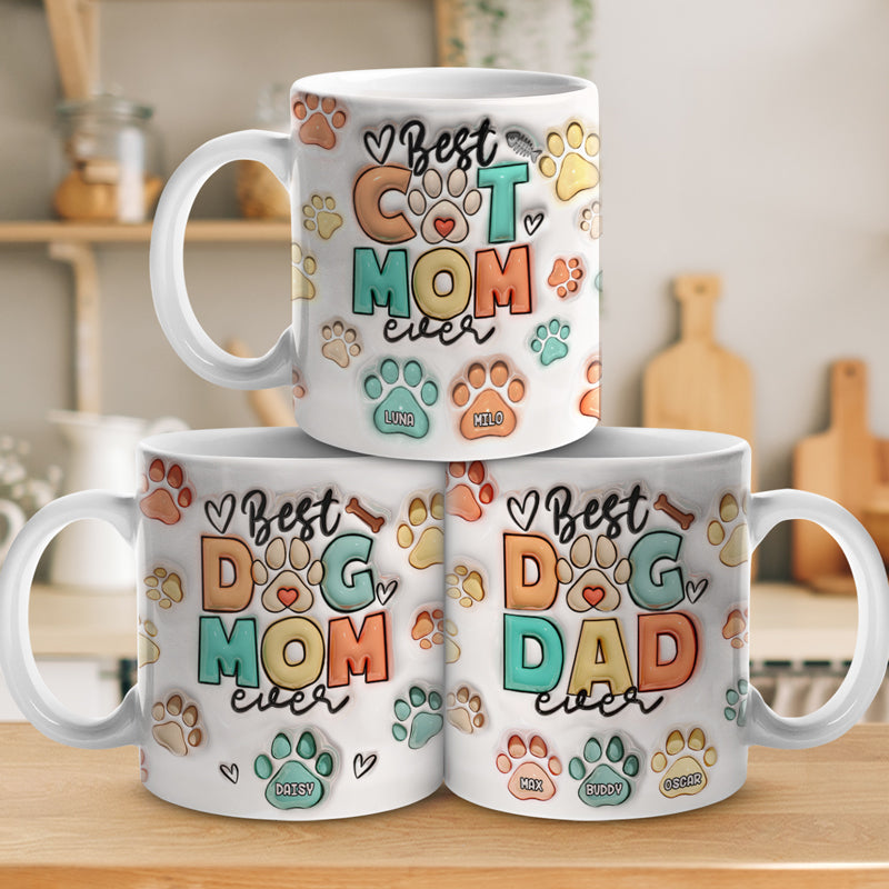 Custom Name Cat Mom Gifts for Women - Personalized Mugs