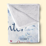 Custom Name Daughter Keepsake Gifts - Personalized Blanket