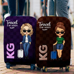 Travel Is My Therapy Gifts for Women - Luggage Cover