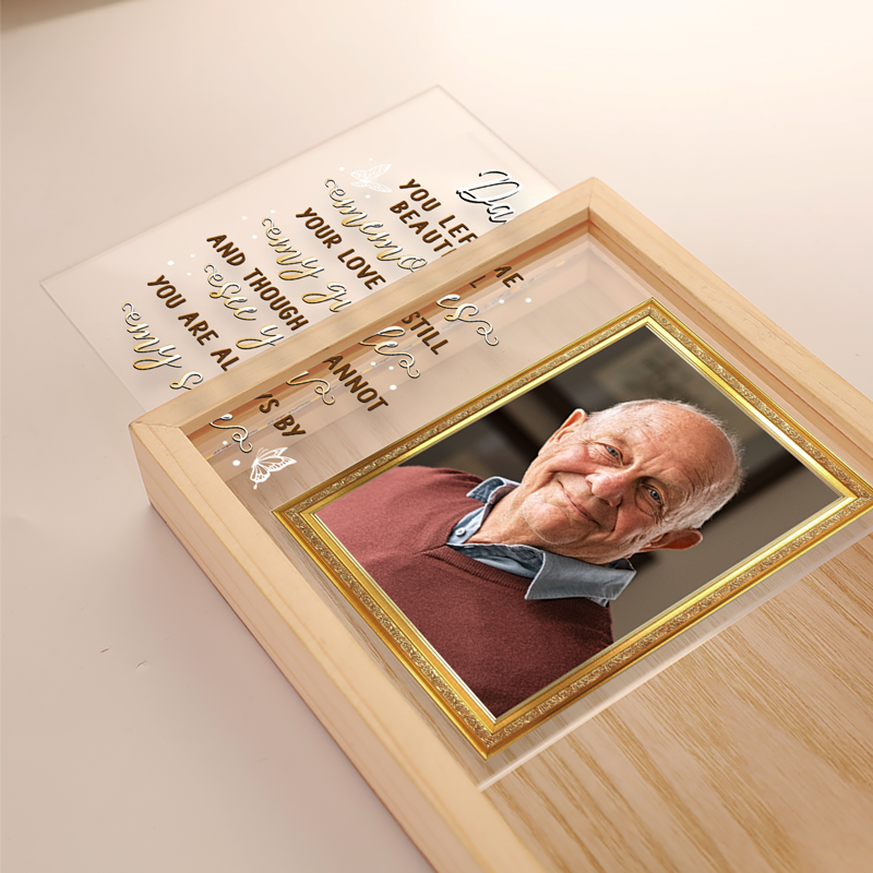 Custom Photo Memorial Dad Gifts - Personalized Frame Light Box