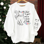 Custom Name Cat Lover Gifts - Personalized Sweater
