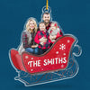 Custom Photo These Are My Favorite People - Family Personalized Custom Ornament - Acrylic Custom Shaped - Christmas Gift For Family Members