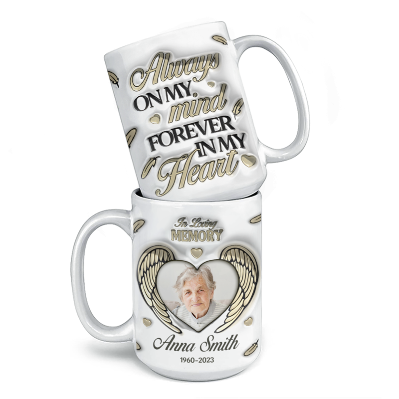 Custom Photo Memorial Keepsake Gifts - Personalized Mugs