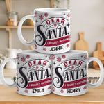 Custom Name Funny Christmas Gifts - Personalized Mugs